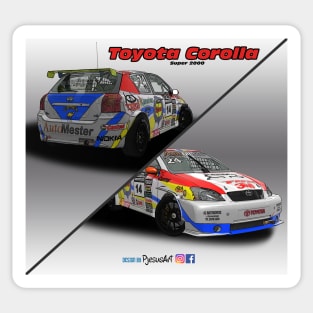 Toyota Corolla s2000 Sticker